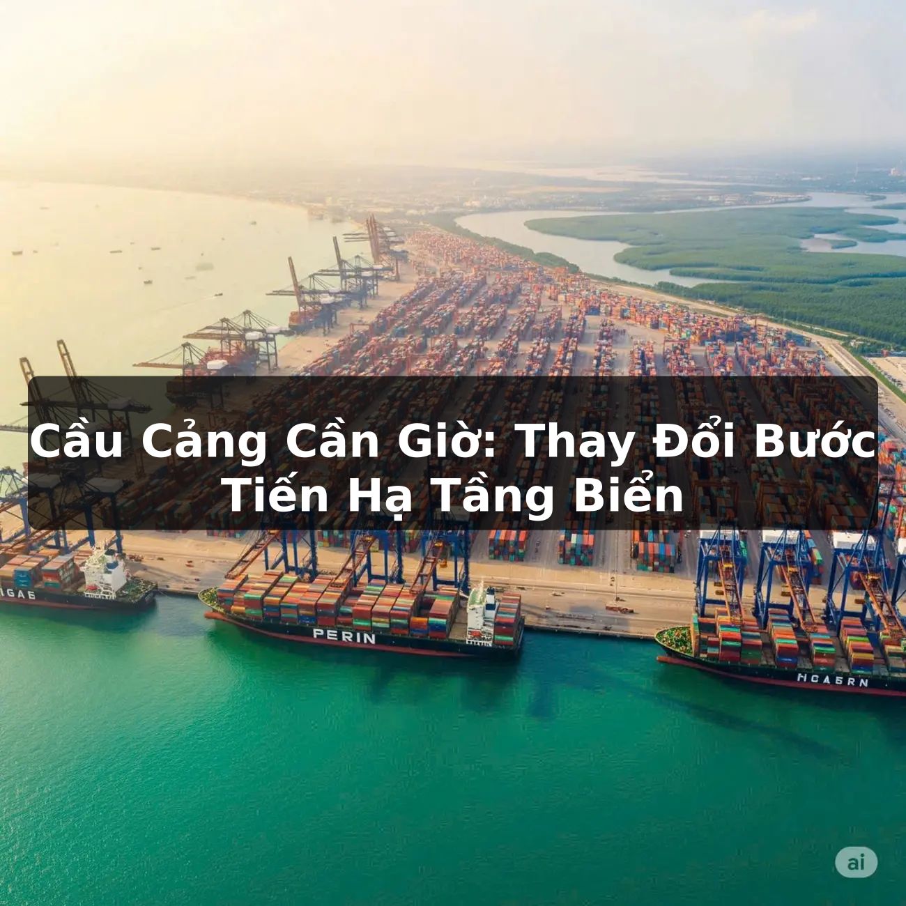 Cầu Cảng Cần Giờ: Thay Đổi Bước Tiến Hạ Tầng Biển