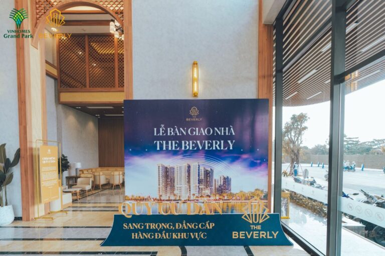 Nhận nhà The Beverly: Khoảnh khắc đáng nhớ, tổ ấm an cư