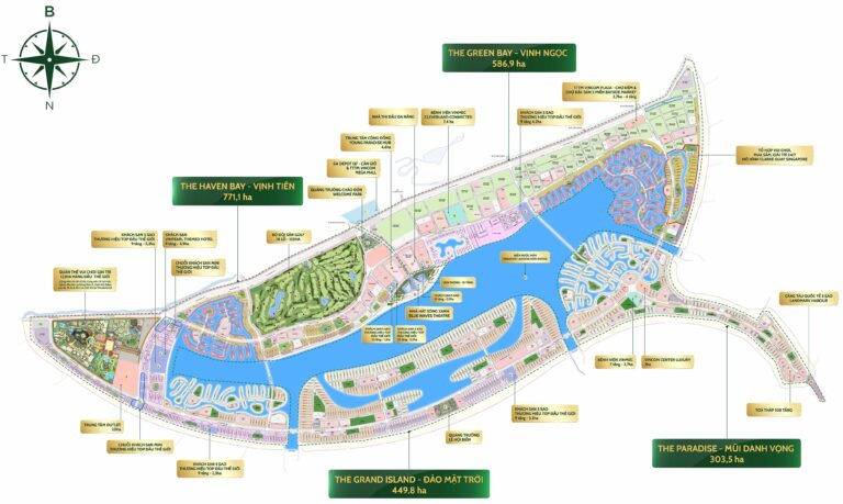 Thông tin chi tiết về phân khu A tại dự án Cần Giờ