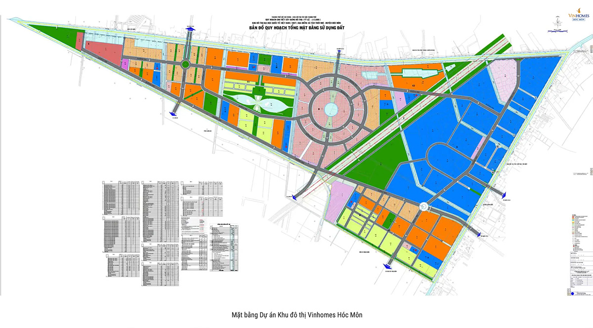 Quy hoạch khu đô thị Hóc Môn: Diện tích 880ha phân bổ ra sao?