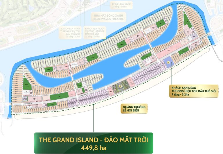 Nhà ở Cần Giờ - Dự án The Grand Island tại Vinhomes Green Paradise
