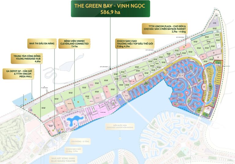 The Green Bay Cần Giờ - Không gian sống xanh tại Vinhomes Green Paradise