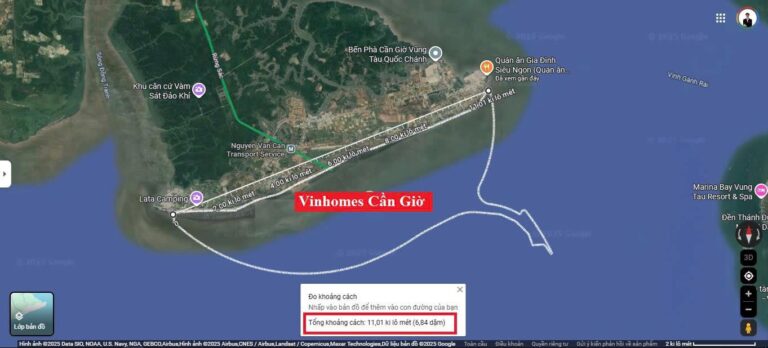 Thông tin dự án đô thị quy mô lớn tại Cần Giờ